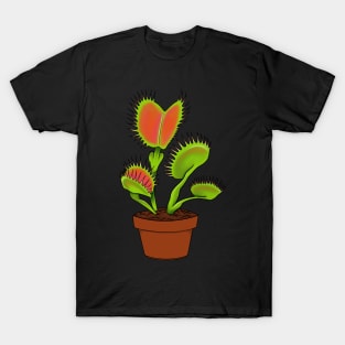 Dionaea Muscipula Venus Fly Trap House Plant Gift T-Shirt